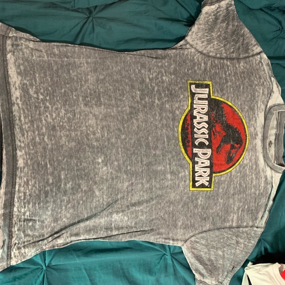 Universal Other - Jurassic Park Washed Tee Sz L Universal Other - Jurassic Park Washed Tee Sz L